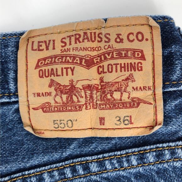 Levi’s 550 jorts denim jean shorts - Picture 3 of 6